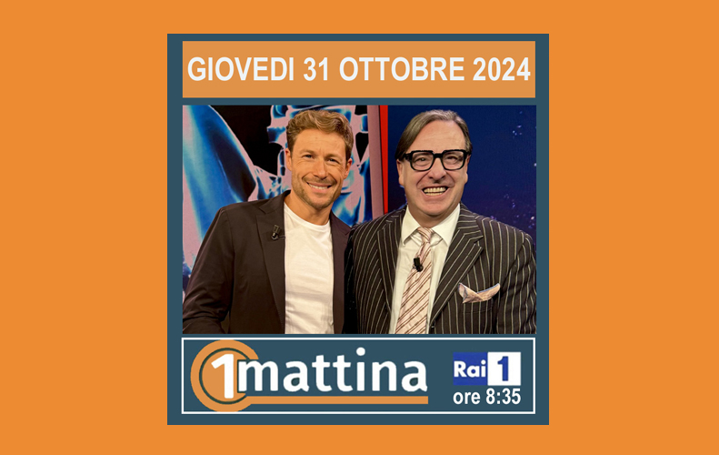 GIOVEDÌ 31OTTOBRE 2024 UNOMATTINA Rai1